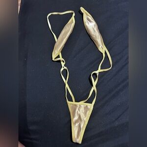 Gold Slingshot bikini